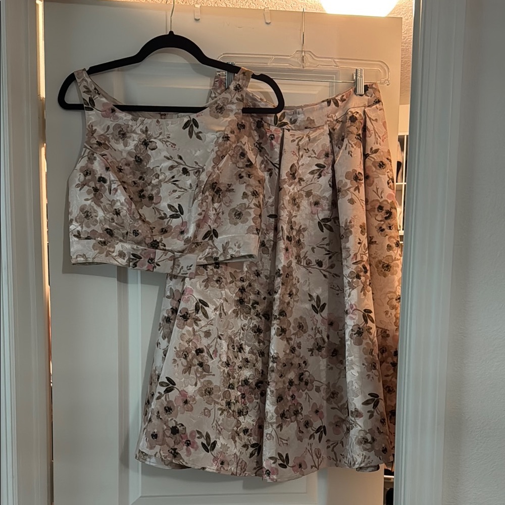 LC by Lauren Conrad Floral Two-Piece Set